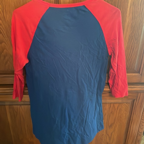 MLB GENUINE CUBS Merch. Womens 3/4 length sleeve size Small - Picture 5 of 7